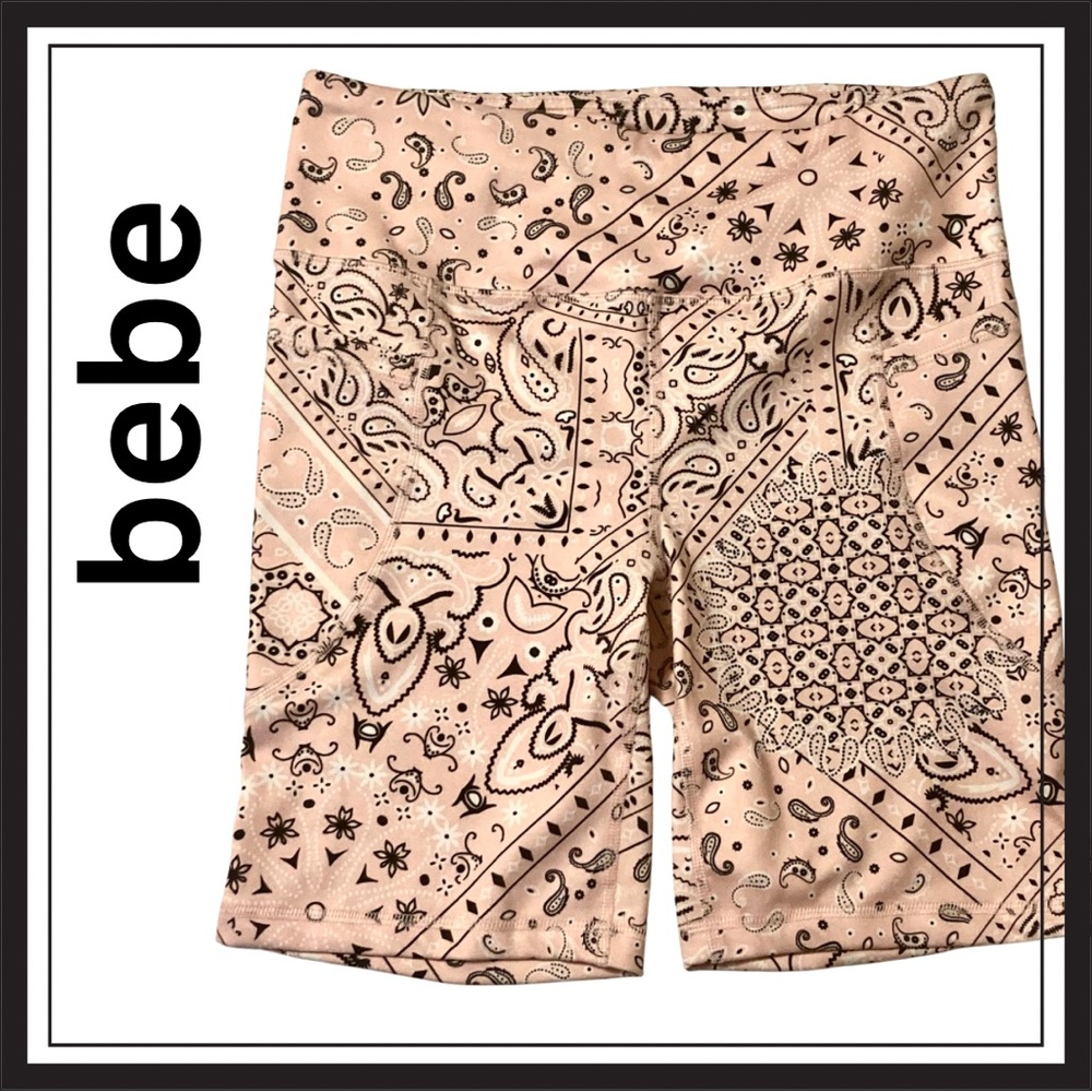 ⭐️ 5/$18 BEBE Bike Shorts Like New